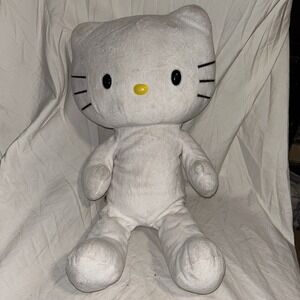 Build A Bear Hello Kitty‎ White Plush 2012 Cat